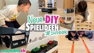 Einfache und günstige Spielideen  DIY  Indoor  mamiblock [upl. by Apoor]