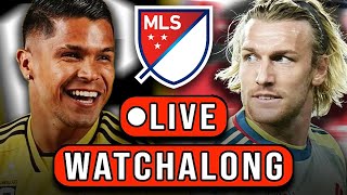 Columbus Crew vs New York Red Bulls  MLS CUP PLAYOFFS LIVE WATCHALONG [upl. by Ainet904]