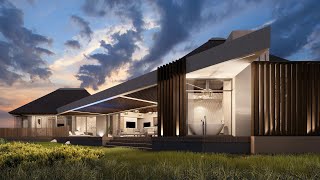 Arté Architects FOUR6 Gondwana Private Game Reserve South Africa Lumion 2023 [upl. by Ahsatak]