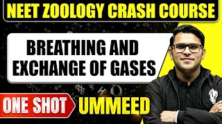 BREATHING AND EXCHANGE OF GASES in 1 Shot All Concepts Tricks amp PYQs  NEET Crash Course  UMMEED [upl. by Iraam]