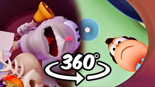 NERMAL In Trashcan Meme But Its 360º Video  VR4K Garfield [upl. by Egin]