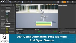 UE4Animation Sync Markers  Animation Sync Groups  Character Locomotion [upl. by Chadbourne]