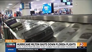 Florida vacationers avoid hurricane havoc return to Phoenix [upl. by Baptlsta]