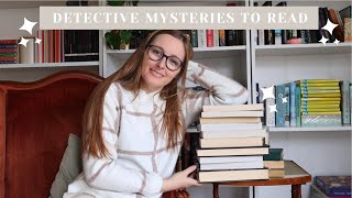 Detective Mystery Book Recommendations  books to read if you like detective mysteries ✨ [upl. by Ocisnarf]