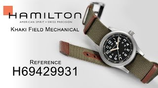 Hamilton Khaki Field Mechanical H69429931  Is it the Best Mechanical Field Watch [upl. by Ahtinak]