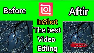 The best Video editing Before and After Video editing InShot beautiful 😍 [upl. by Tippets]