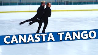 CANASTA TANGO Ice Dance Test  Preliminary Figure Skating Ice Dances [upl. by Suivatnom401]