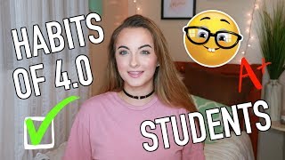 15 Habits of 40 Students  How to Get Straight As  Study Hacks [upl. by Nednerb]