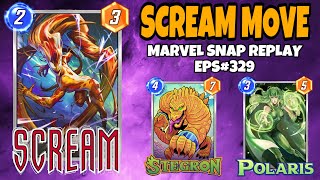 Marvel Snap Replay Episode 329  Scream Move Deck [upl. by Andie]