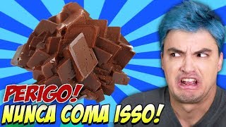 Coisas que você NÃO PODE COMER DE JEITO NENHUM 10 [upl. by Magen]