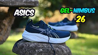 ASICS Gel Nimbus 26 la recensione di una scarpa molto comoda [upl. by Porett]