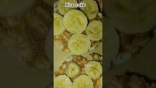 Rice cake ricecake healthy shortsvideo [upl. by Anivol575]