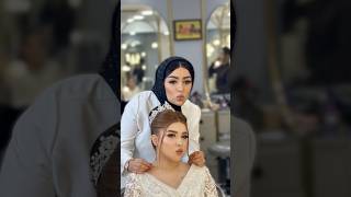 عروسه یا عروسک؟😍 آموزششینیون سالنزیباییتهران شنیونمو عروس wedding bride makeupartist [upl. by Estella]