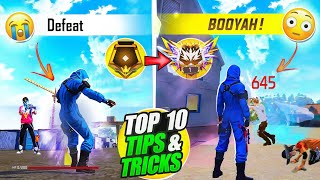 TOP 5 TIPS AND TRICKS🔥TO BECOME PRO PLAYER IN FREE FIRE MAX  FIREEYES GAMING [upl. by Llorrad562]