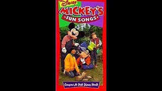 Mickeys Fun Songs  Campout at Walt Disney World 1994 full in HD [upl. by Warford]