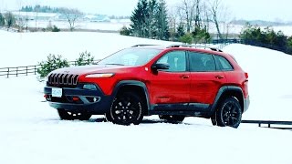 2017 Jeep Cherokee Trailhawk 4x4 Review [upl. by Ailadi597]