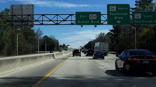 Butler Boulevard FL 202 from Interstate 95 to Interstate 295 eastbound [upl. by Ardnuek]