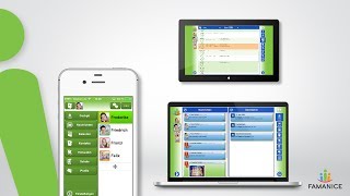 Die App mit Familienkalender FamilienChat Einkaufslisten Familienplaner [upl. by Ennis]