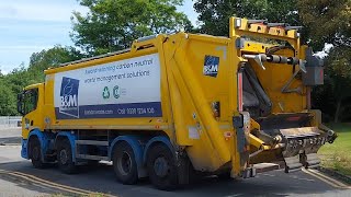 Liverpool BampM waste management scania olympus empying General waste [upl. by Hopper]