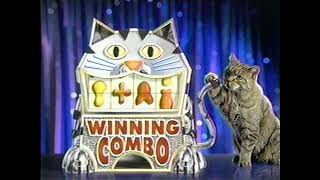 Meow Mix Cat Food Slot Machine Commercial 1996 [upl. by Hseyaj765]