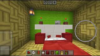 how to make a king size bed in Minecraft [upl. by Thrift538]