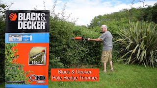 Black and Decker Pole Trimmer [upl. by Maynord23]