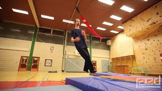 Slackline Rodeo training in Berlin [upl. by Cullan]