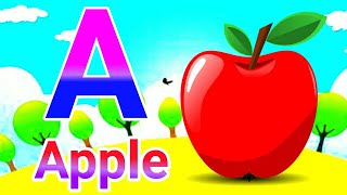 a for apple b for ball c for cat d for dog abcd phonics song alphabets english varnamala [upl. by Tsui249]