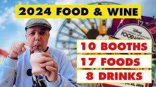 We tried EVERY FOOD and LOTS of drinks at the 2024 Food and Wine Festival [upl. by Adanar231]