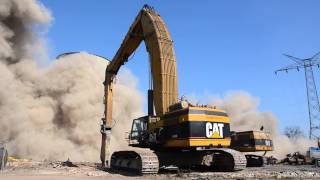 Powerplant demolition in Mol B  De Meuter Afbraakwerken [upl. by Brag]