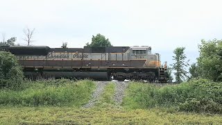 Canadian Pacific 106 Avonmore Ontario June 21 2024 [upl. by Kamerman854]