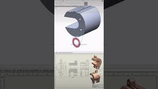 solidworks tutorial exercise designengineering assembling cad mechanicaldesign shorts yt [upl. by Inot]