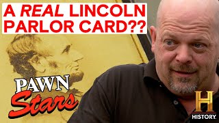 Pawn Stars Rare Abe Lincoln Gems Are Priceless [upl. by Leber118]