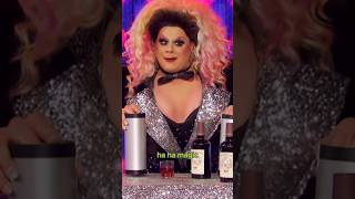 Rupaul’s Drag Race  The shot glass with the bottle rupaulsdragrace shorts [upl. by Anala]