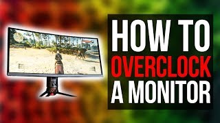 How To Overclock Your MONITOR  NVidia amp AMD Radeon Graphics Cards [upl. by Jacinto]