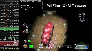 【Wii Pikmin 2】お宝全回収RTA All Treasures [upl. by Adnama]