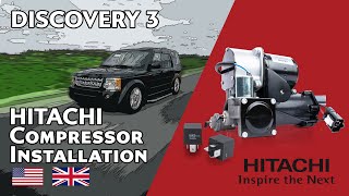 INSTALL Hitachi compressor – Land Rover Discovery amp Range Rover Sport  Hitachi Astemo Aftermarket [upl. by Eiramalegna]