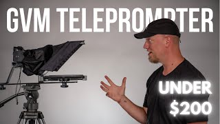 Best Teleprompter under 200  GVM Teleprompter Review [upl. by Donna155]