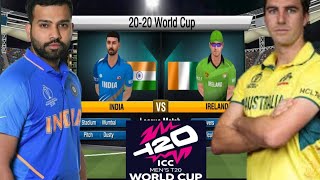 INDIA VS AUSTRALIA  T20 WORLD CUP  FULL HD GAMEPLAY [upl. by Lodhia146]