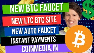 New Crypto Faucet Site  Free CRYPTO Faucet  New BTC LTC Faucet  NEW AUTO Faucet  Instant Payment [upl. by Hsac]