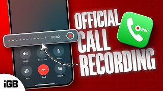 iOS 181 Call Recording Feature Now Available How to RECORD Phone Calls [upl. by Avenej]