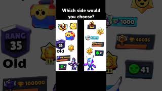 Which side would you choose brawlstars trend foryou [upl. by Atsirak]