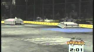 Biohazard Vs Vlad the Impaler BattleBots Las Vegas 1999 [upl. by Cosetta]