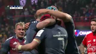 The Five Best Tries of Heineken Champions Cup Round 4 202223 [upl. by Poland648]