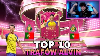 TOP 10 TRAFÓW ALVIN w FIFIE 23 [upl. by Eidnar815]