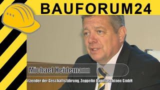 Zeppelin News von der bauma [upl. by Rairb]