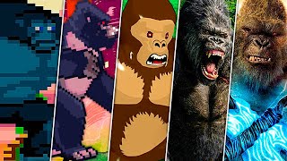 Evolution of King Kong in Games 1980  2022 [upl. by Philbrook]