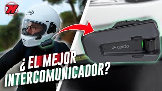 CARDO PACKTALK EDGE 🔥 ¿el MEJOR INTERCOMUNICADOR DE MOTO 🚨 Review completa [upl. by Reppart]