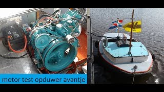 motor test van opduwer avantje [upl. by Yeo162]