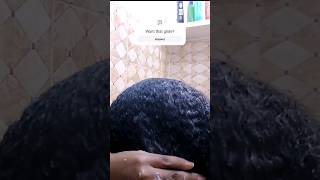 Get that smooth glide for your natural curly hair music curlyhair naturalhair haircare [upl. by Lagiba]